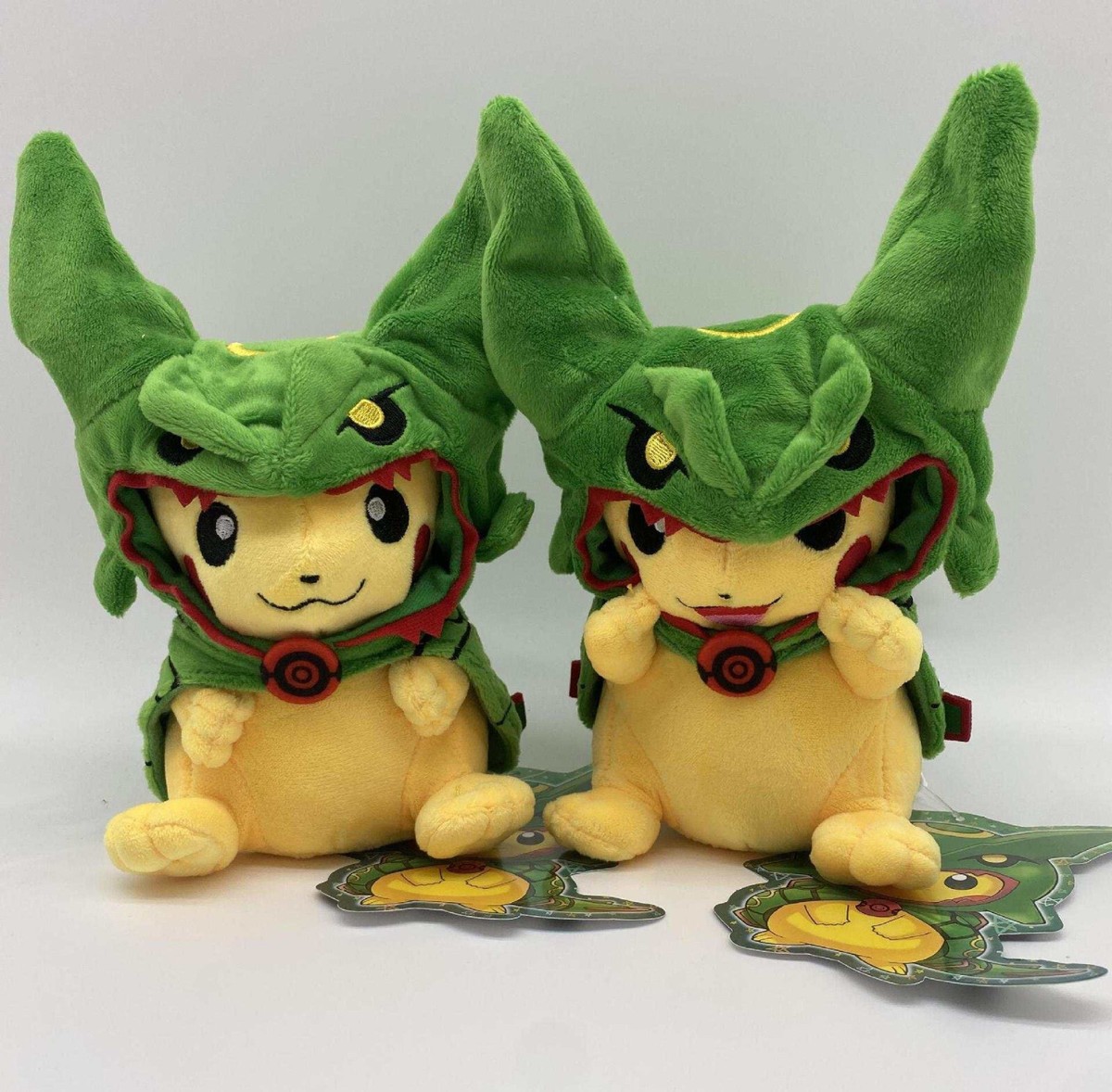 [SINGLE] PikaChu Rayquaza Hood Pokmon Plushie