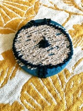 Mina Perhonen fabric brooch pin copain silk fabric call japan