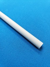 White G10 .375" Dia. Rod x 12" Knife / Gun Handle Pins G-10 / FR4 Pin stock