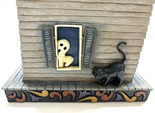 *NEW / NEVER DISPLAYED* - Jim Shore - SCAREDYBEAR'S HAUNTED HIDEAWAY - Enesco - Picture 8 of 16