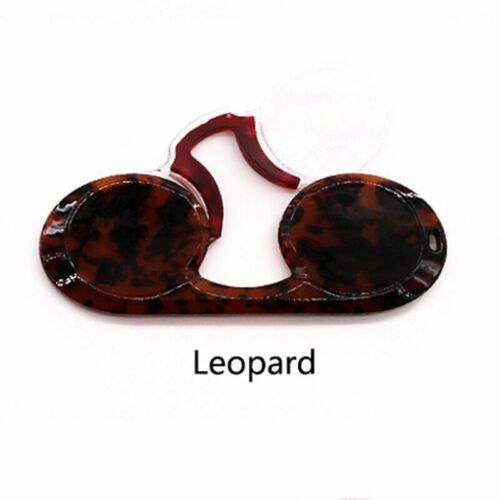 Clip Naso Senza Cornice Ultra Sottile Occhiali da Lettura Mini Portatile Senza Braccia Pieghevole min - Foto 18 di 18