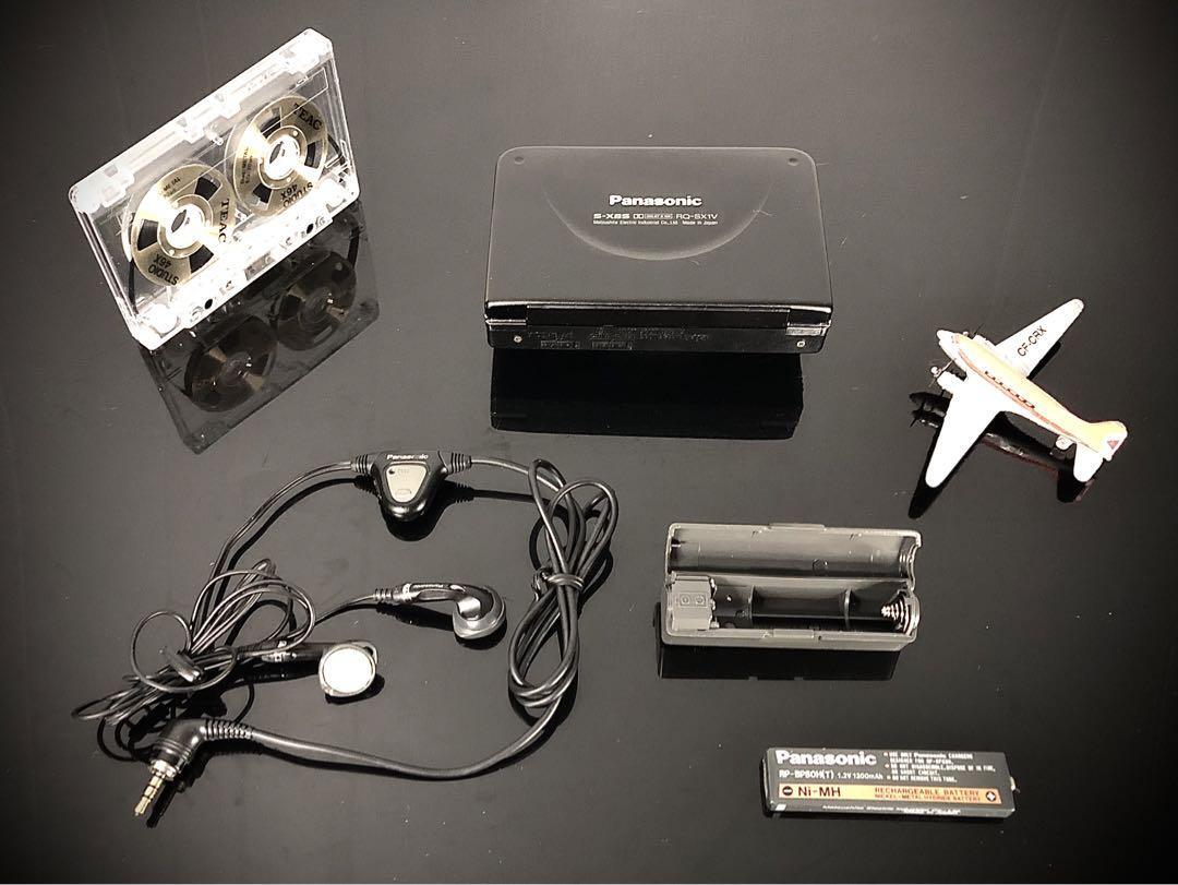★当時物箱付き★ Panasonic RQ-SX1V Panasonic RQ-SX1V Cassette Walkman Grey w/ Remote