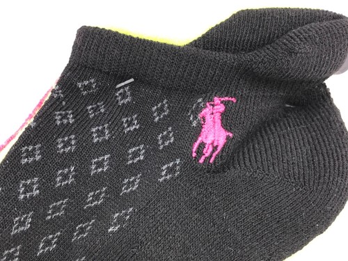 Calcetines polo para mujer RALPH LAUREN - COLORES AUDACES calcetines de corte bajo - paquete de 3 - precio de venta sugerido por el fabricante $30 - Imagen 8 de 10