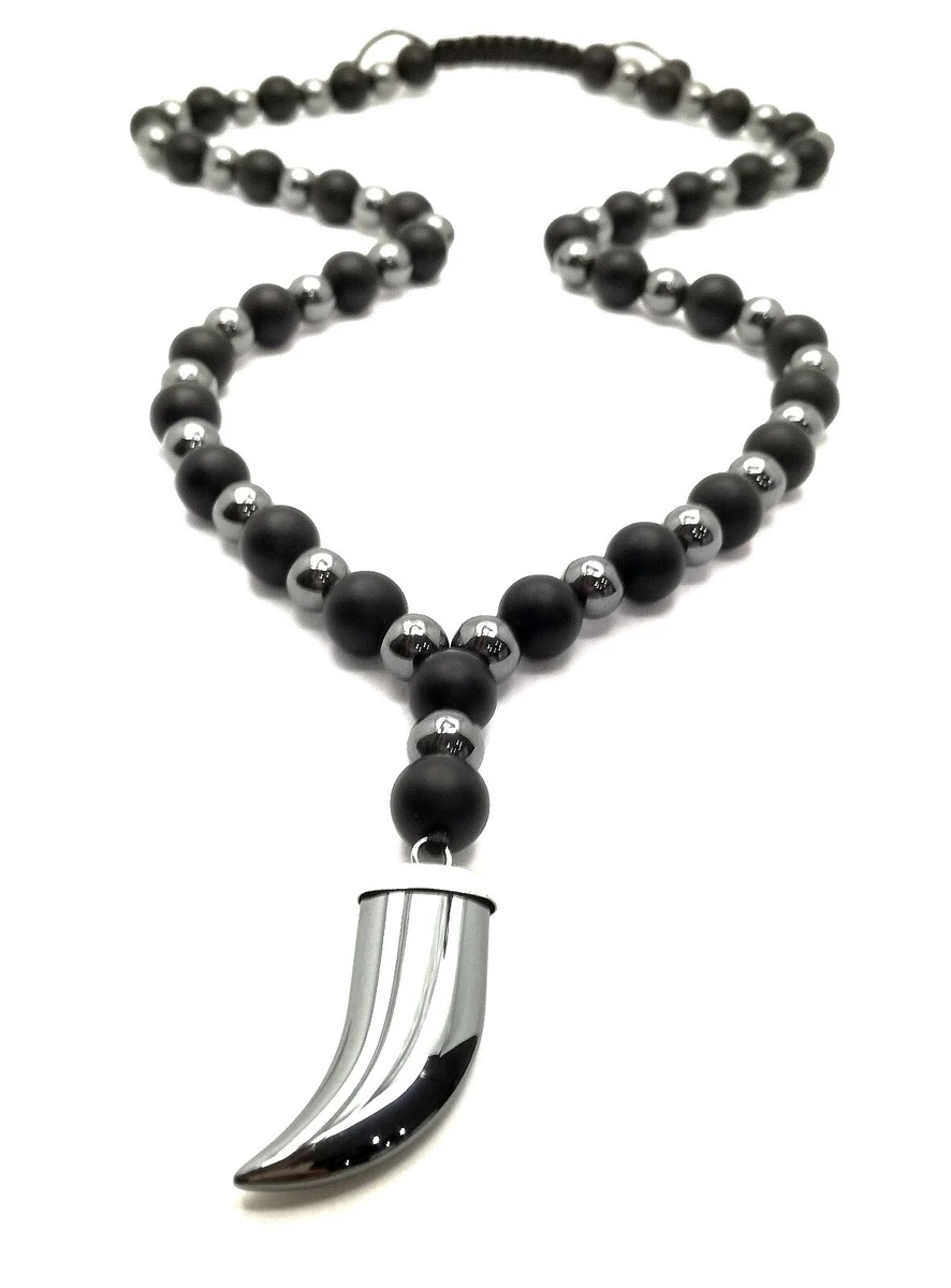 Varietas | Rosario In Acciaio Chirurgico E Pietra D'onice - Foto 8