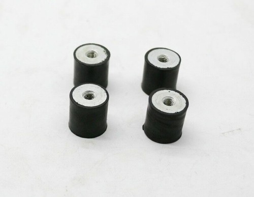 CONJUNTO DE 4 soportes de aislador de vibración de goma FeMale / Hembra 8mm-40mm M3-M8 - Imagen 3 de 3