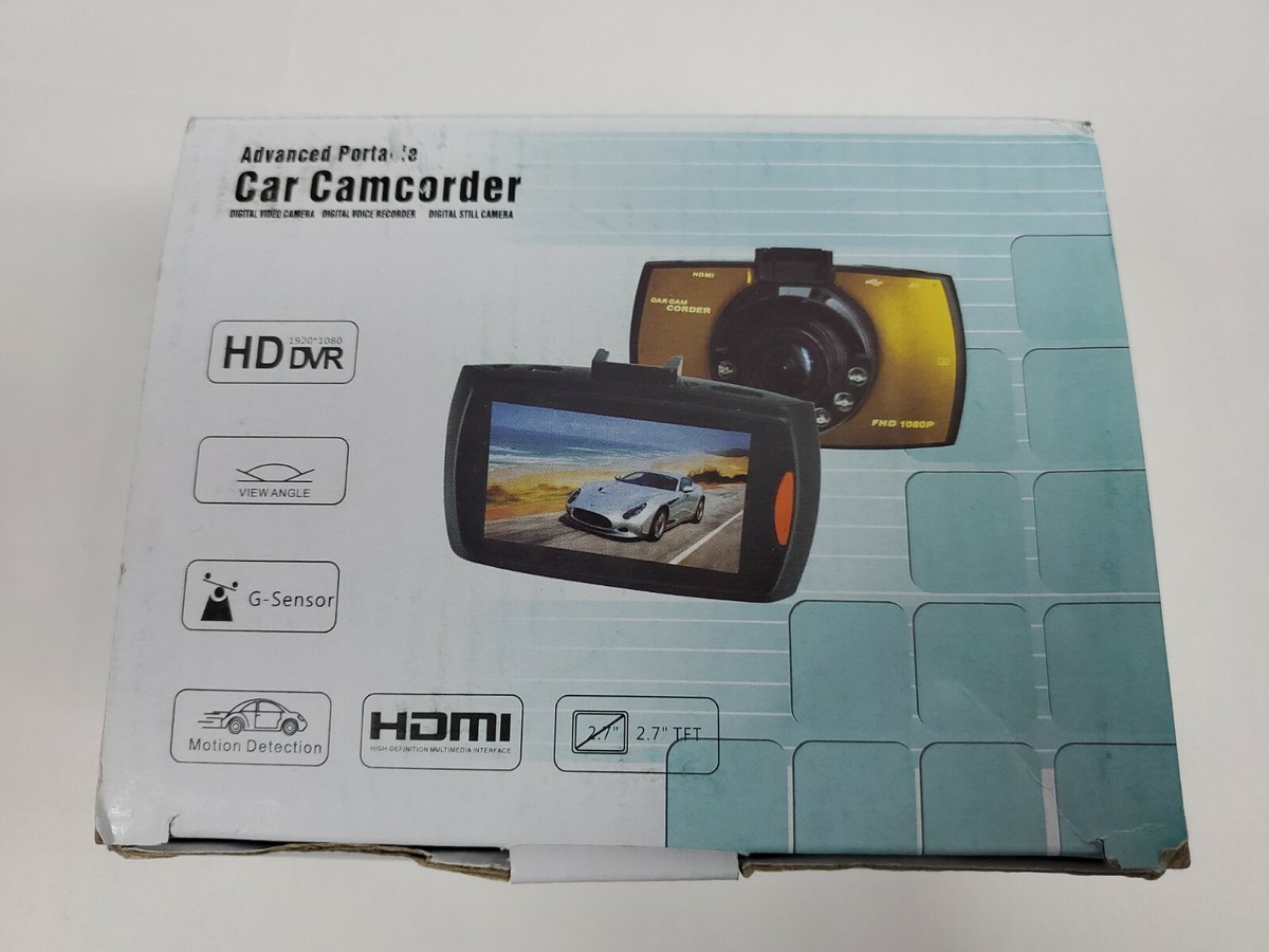 Advanced PORTABLE Car CAMCORDER - 1080P - Car/Dash Cam NOB | eBay
