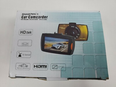 Advanced PORTABLE Car CAMCORDER - 1080P - Car/Dash Cam NOB
