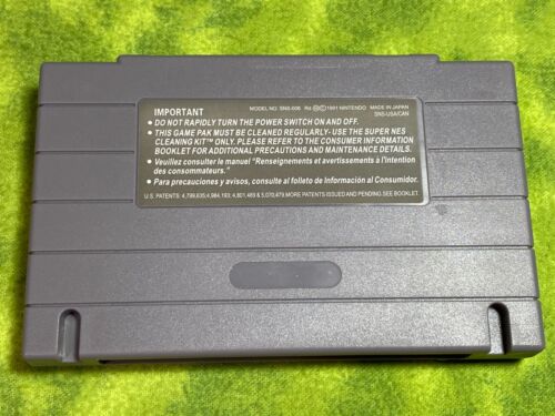 Water World Game SNES Super Nintendo NTSC-U/C (US/Canada) USA English ⚡ !!!!!!! - Picture 2 of 13