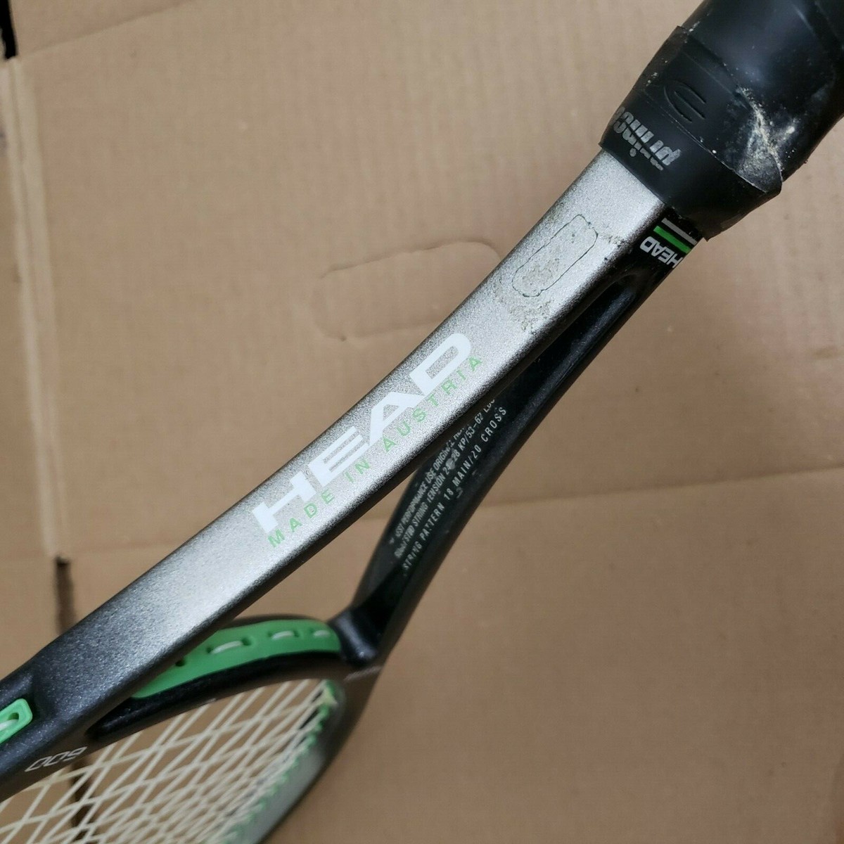 RARE! Head Prestige 600 Tennis Racket Made In Austria Grip~4