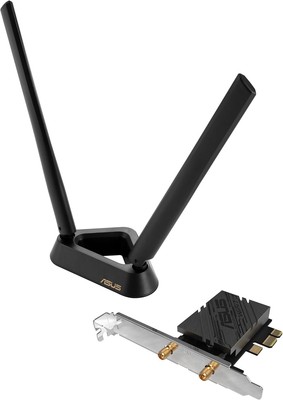 Ultrafast WiFi 7 PCI-E Network Adapter with Bluetooth 5.4 & Dual Antennas