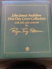 John James Audubon First Day Cover Collection by Roger Tory Peterson