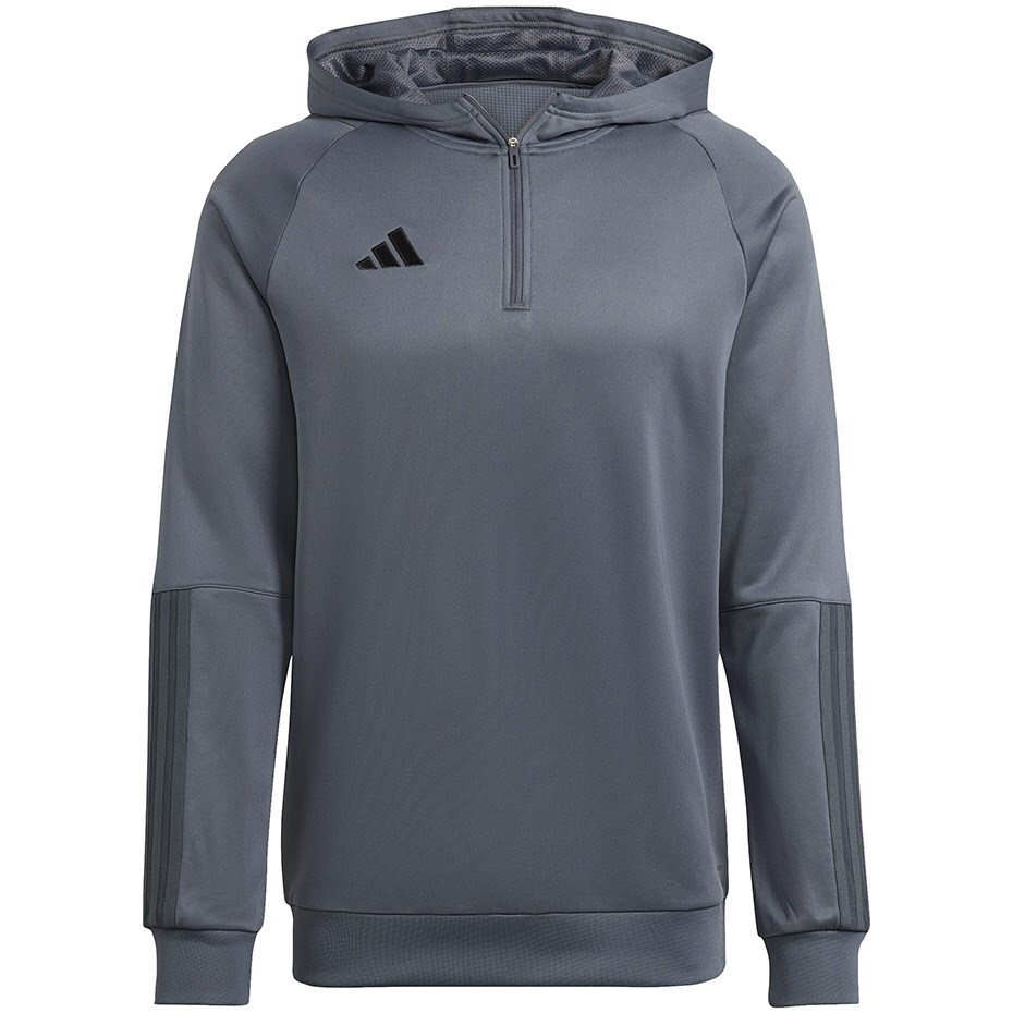 4065429170259 кроссовки adidas Tiro 23 Competition Kapuzenpullover grau HU1347 