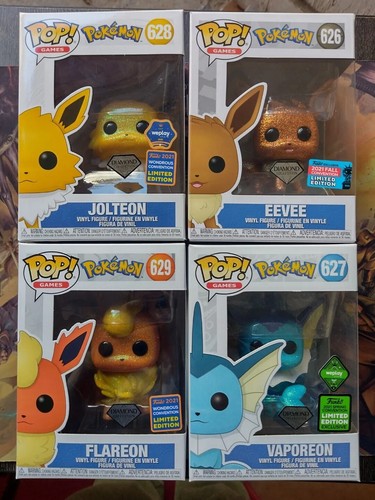 eevee funko pop diamond