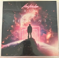 NEW ARCADES – ALL THAT REMAINS - VINYL LP PINK BLACK MARBLE LTD/100 - VG+ - A27