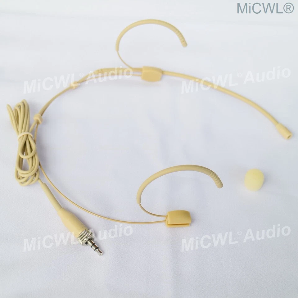 Headband Hook Wearing Microphone for Sennheiser G2 G3 G4 Wireless BeltPack 3.5mm - Image 4 of 4