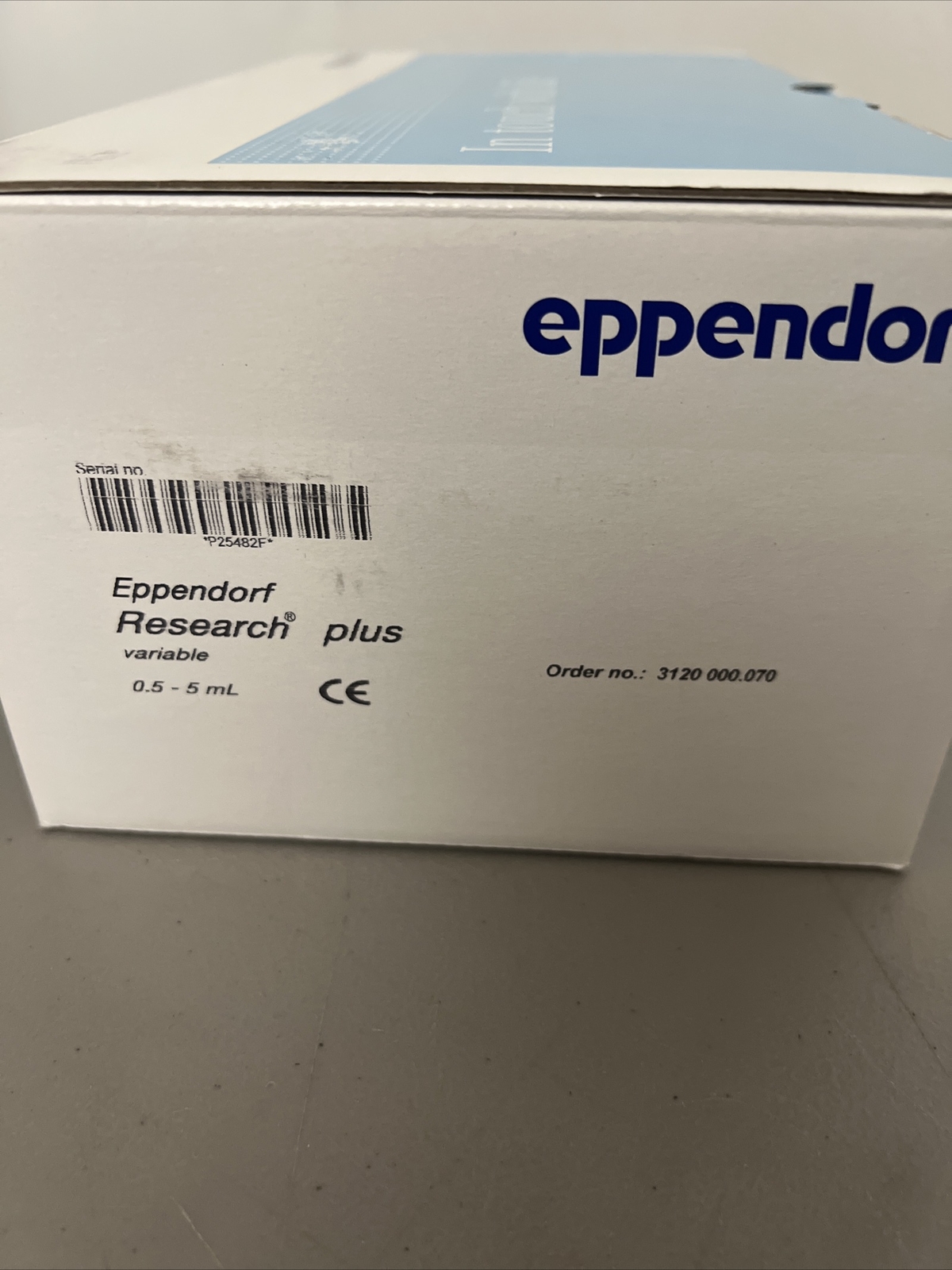NIB Eppendorf research plus Pipette 0.5-5 ml Pipetman Pipettor