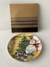 Vintage 1988 A Honda Christmas Brookfield Collectors Guild Plate 376 of 1000