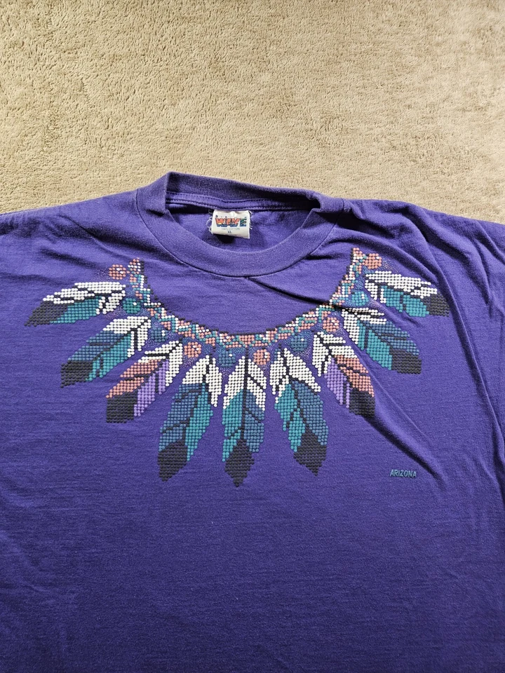 Camiseta Gráfica Turística Arizona Años 90 DE COLECCIÓN Punto Único Hecha en EE. UU. Talla XL Foto 2 de 4