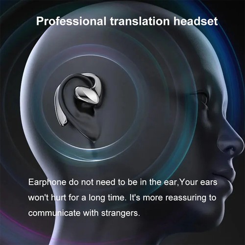 144 Languages Real Time Translator Earphones Smart Wireless Translator Headset - Picture 8 of 18