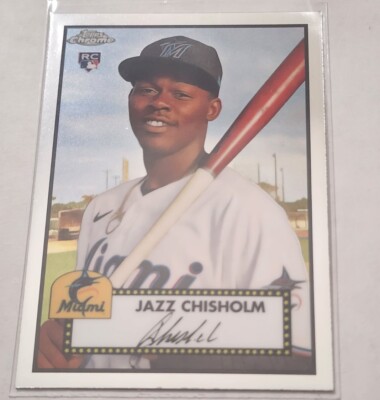 【ワンオーナー品】topps 2021 JAZZ CHISHOLM jr 2021 Topps Big League #210 Jazz Chisholm Jr Rookie | eBay