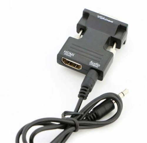 HDMI zu VGA Adapter Konverter Digital zu Analog Audio Video Playstation Konsole - Bild 2 von 5