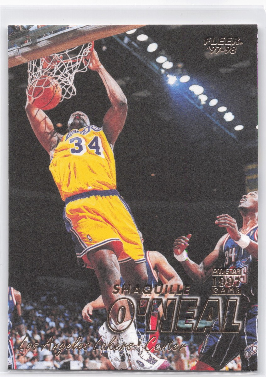 1997 Fleer #100 Shaquille O'Neal | eBay