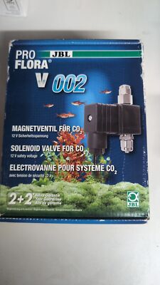JBL PROFLORA CO2 VALVE geräuschloses 12 Volt Magnetventil CO2