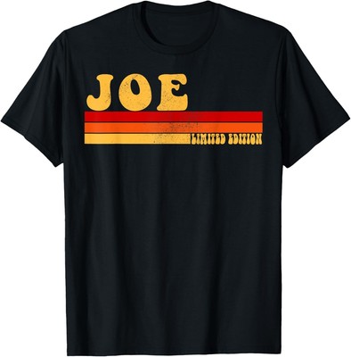 JOE Name Personalized Idea Men Retro Vintage JOE T-Shirt Hoodie