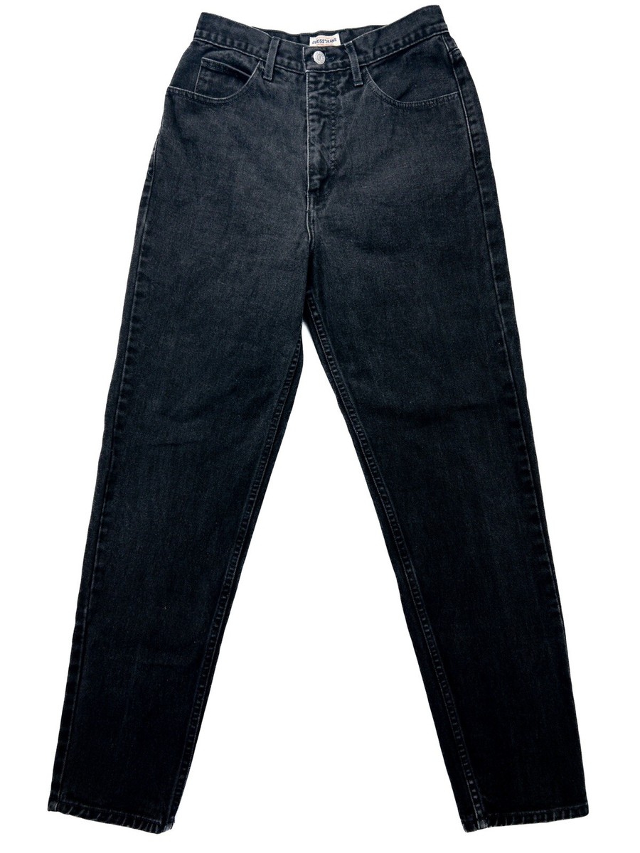 Vintage Guess Jeans Black Denim Relaxed Tapered high rise Vintage Guess Jeans Black Denim Relaxed Tapered high rise
