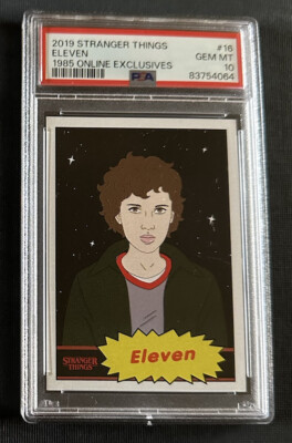 topps ストレンジャーシングス　イレブン 2019 Topps Stranger Things Eleven 1985 Online Exclusives Mint