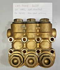 OEM Cat Pumps Pressure Washer Manifold, Head 48846 for 66DX Model Pumps
