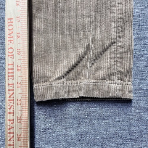 VINTAGE Boys POLO RALPH LAUREN Khaki Cords Corduroy Flat Dress Pants Size 8 - Picture 6 of 11