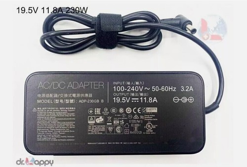 230W 6mm Power Adapter Charger for ASUS ProArt StudioBook Pro 17 W700G3P W700G3T - Picture 3 of 8