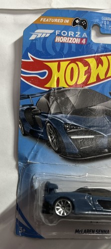 2 Hot wheels McLaren P1, & 1 SENNA with damage blister card See PICS for Damage - Picture 5 of 6