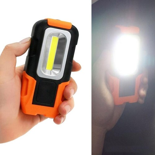 COB LED Car Repair Work Light Outdoor Magnetic Flashlight Camping Torch Lamp AAA - Picture 1 of 6