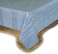 SOFINNI Clear Plastic Tablecloth Protector, Table Cloth 54" x 72", 