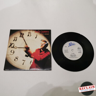 halo james magic hour 7'' vinyl record very good condition
