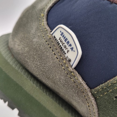Suicoke Mid Ron Mwpab Sherpa Bootie Shoes sz Mens 8 Womens 10 Green - Picture 5 of 11