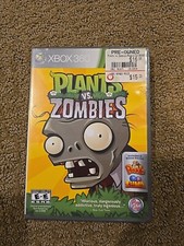 Plants vs. Zombies Microsoft Xbox 360, 2010 Complete With Manual