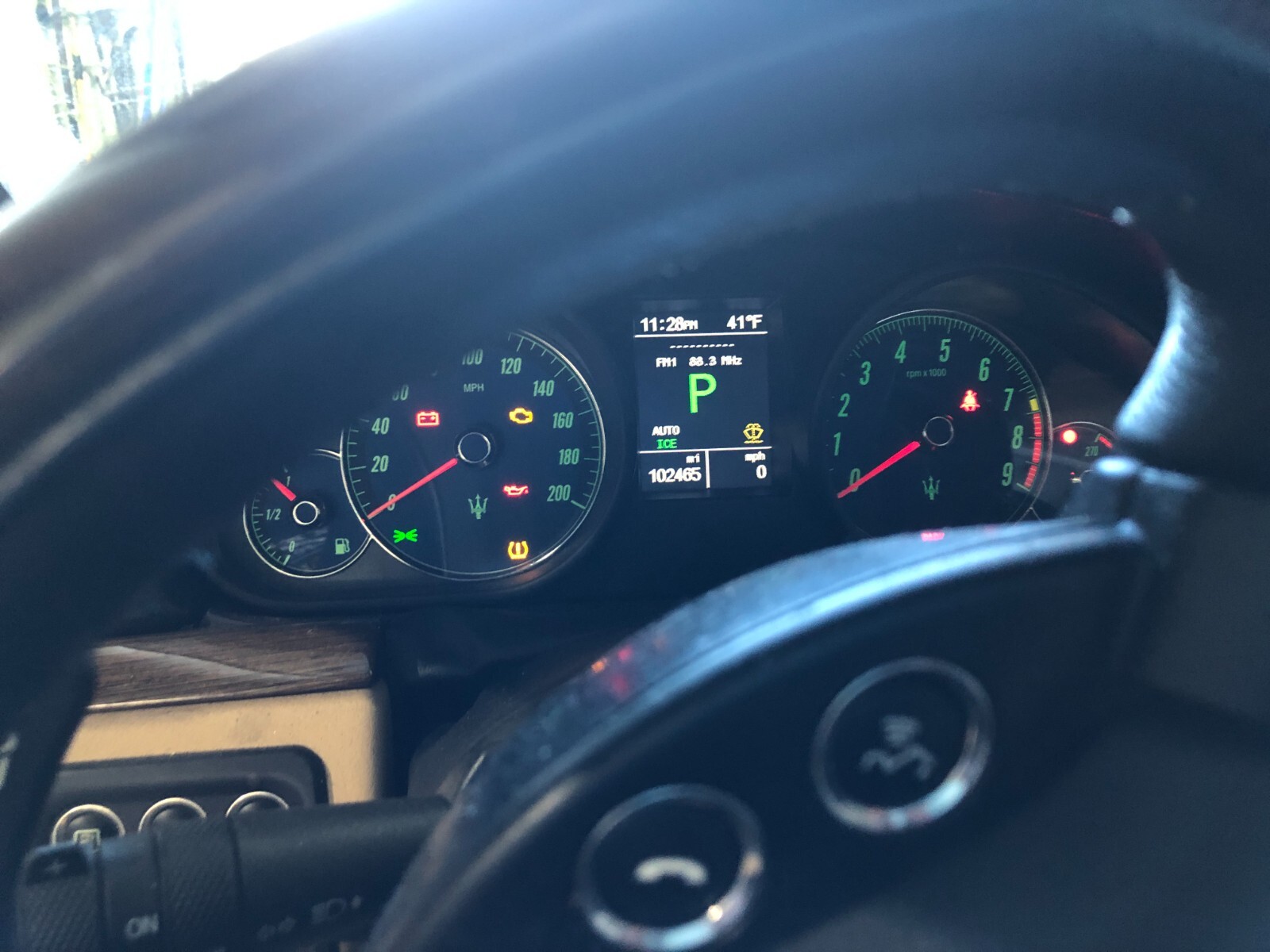 2009-2012 MASERATI GRANTURISMO S M145 SPEEDOMETER INSTRUMENT CLUSTER GAUGE OEM