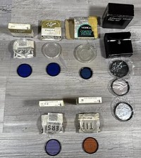 Lot Of Vintage Camera Lens Filters Tiffen Series 6 Yashica JCPenney 49mm READ 