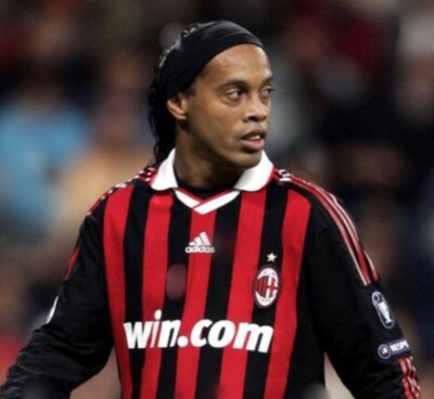 AC Milan RONALDINHO #80 UCL football patch name print and number