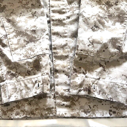 Tru Spec Mens Shirt Jacket XL Camouflage Buttoned Long Sleeves Elbow Patches - Picture 11 of 14