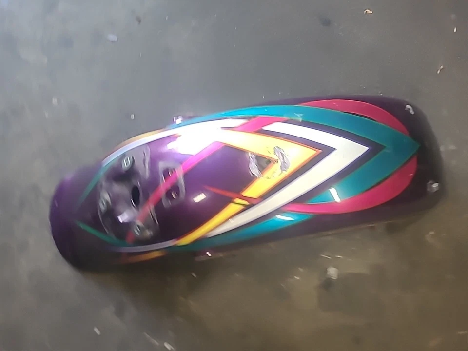 Guardabarros trasero clásico Kawasaki Vulcan 800 VN800 2000 FABRICANTE DE EQUIPOS ORIGINALES Foto 2 de 4