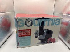 Máquina de helados de frutas Gourmia sorbete y postre suave para servir - Nueva/Caja abierta