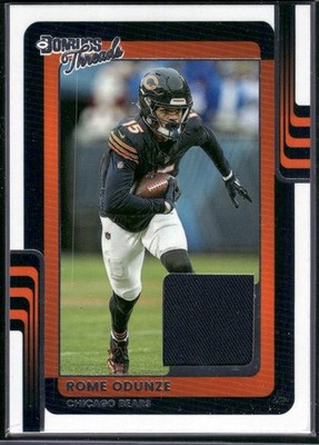 2025 Donruss #DTH-ROE Rome Odunze Donruss Threads