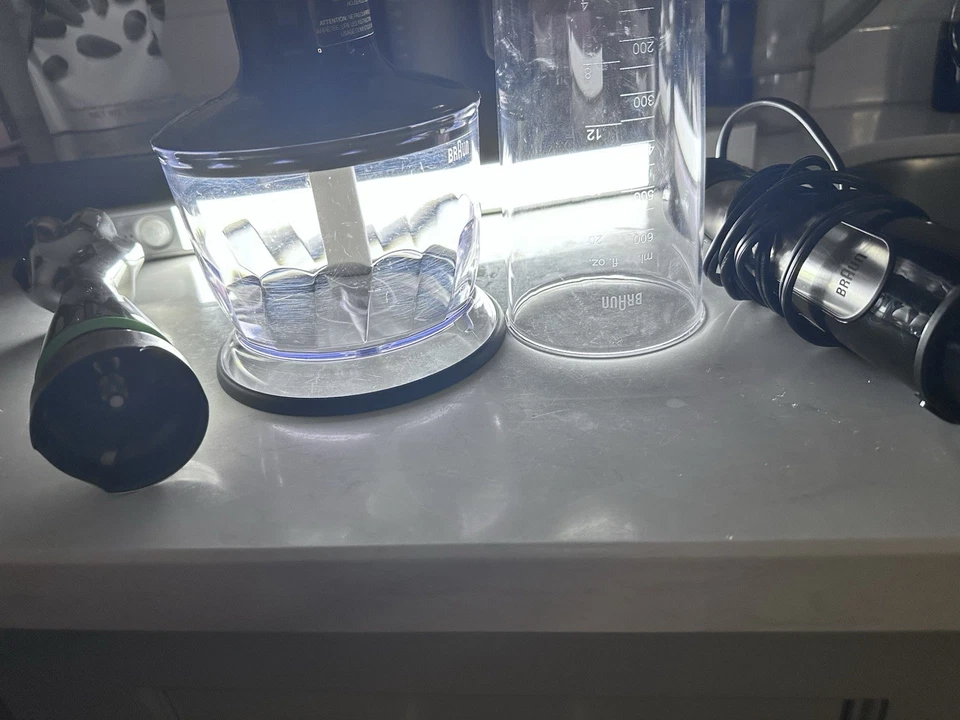 Braun MultiQuick 9 Hand Blender + Accessories (Excellent Condition) - Image 3 of 4