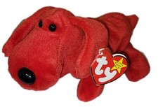 NMT Ty Beanie Baby - ROVER the Red Dog 6.5 Inch MWNMT Stuffed Animal Toy