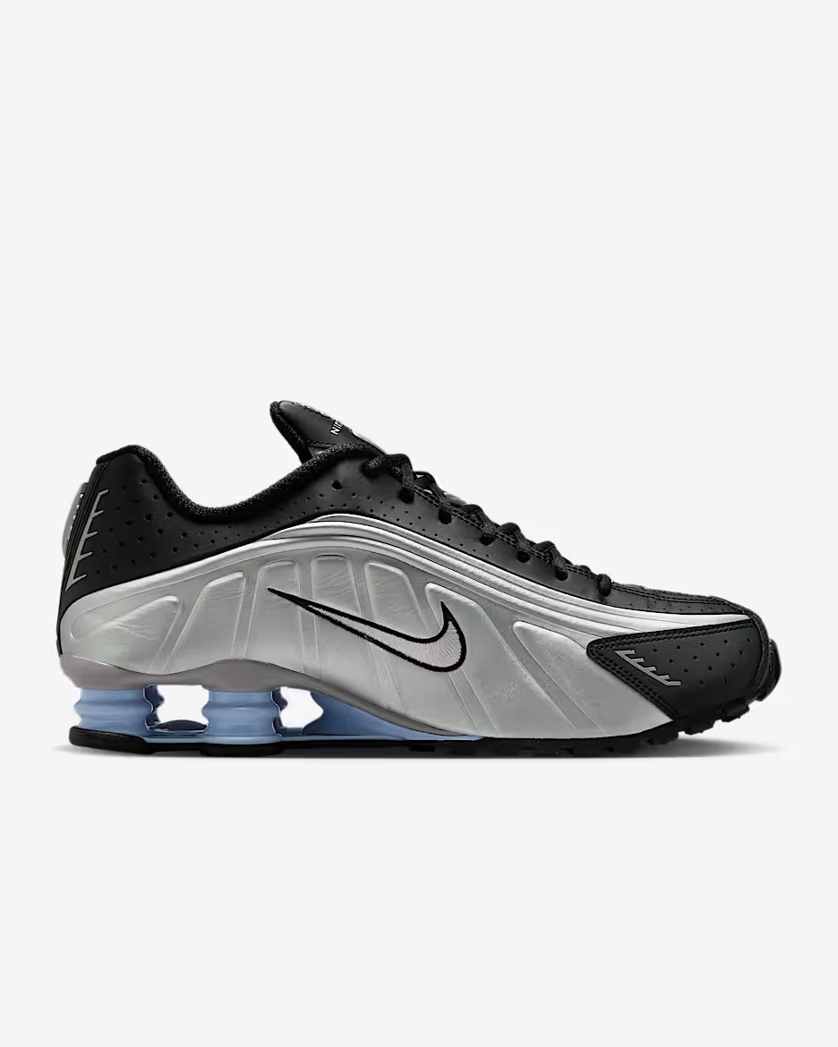 【新品】NIKE SHOX R4 “Psychic Blue” HQ1988 Nike Shox R4 Psychic Blue Metallic Silver Black HQ1988-004