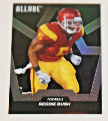 REGGIE BUSH 2025 UPPER DECK ALURE SE MULTI SPORT BLACK RAINBOW #7 USC TROJANS